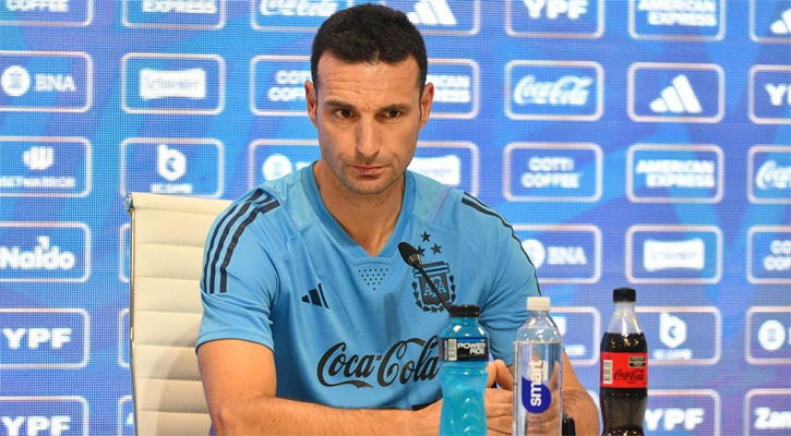 আর্জেন্টিনার কোচ হিসেবে কতদিন থাকবেন, জানালেন স্কালোনি